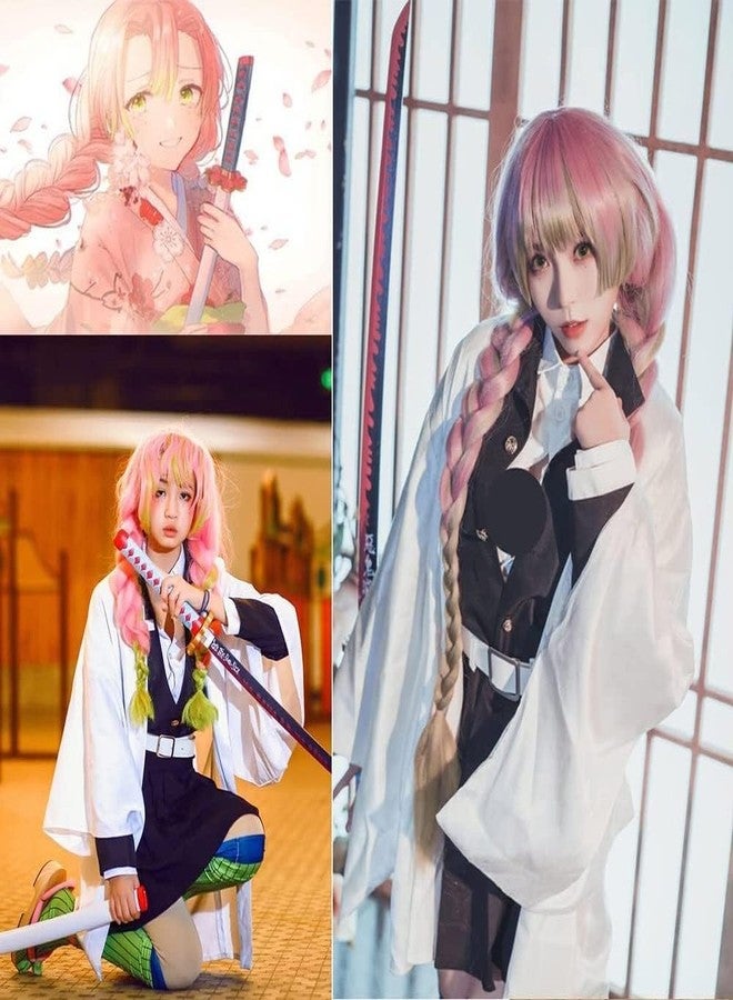 RVM Toys Cosplay 104 cm Mitsuri Kanroji Wooden Sword Nichirin Life Size Replica Katana Perfect for Anime Gift Merchandise Collectibles - Image 4